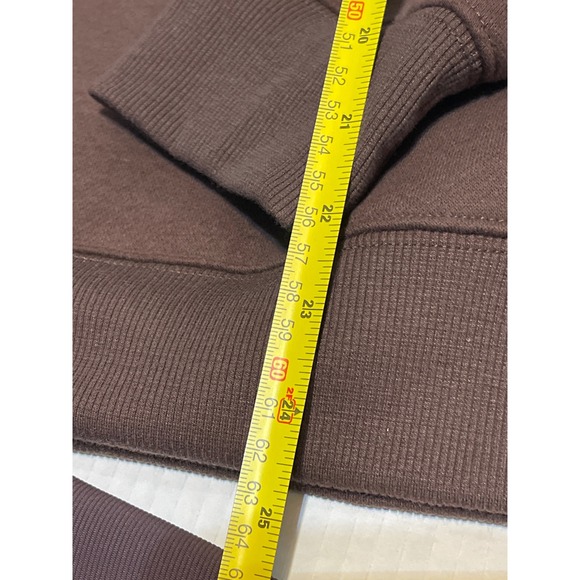 Wilo The Label Hoodie Leggings Set Womens S Brown Cotton Wellness Club New - Picture 7 of 16